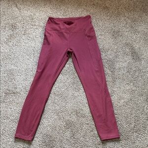 Balance Collection Kids Maroon Leggings